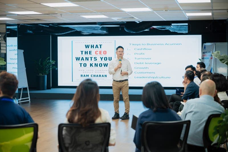 Học viên trong chương trình đào tạo doanh nghiệp của Talent Connect Plus