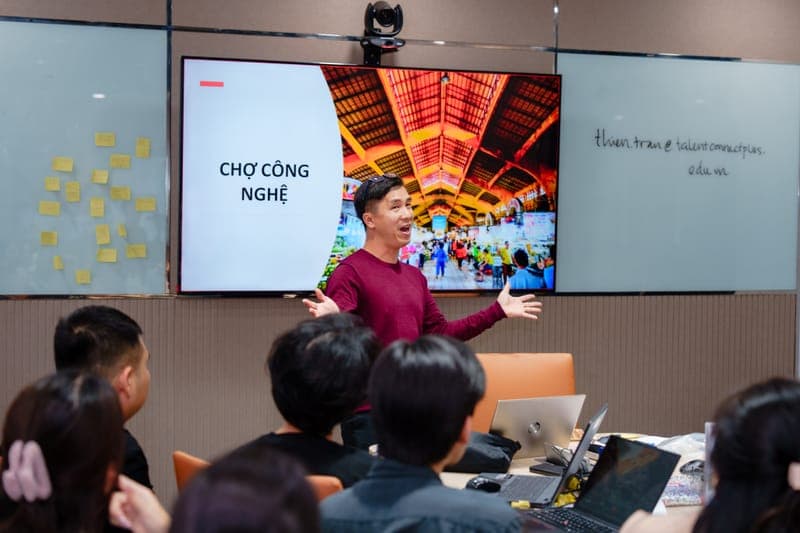 Học viên trong chương trình đào tạo doanh nghiệp của Talent Connect Plus