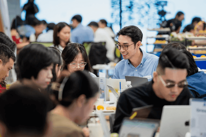 Học viên trong chương trình đào tạo doanh nghiệp của Talent Connect Plus