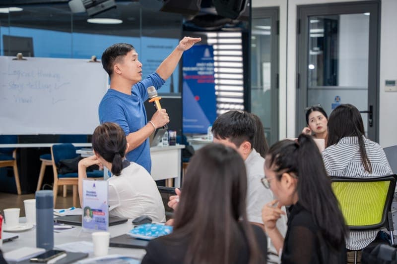 Học viên trong chương trình đào tạo doanh nghiệp của Talent Connect Plus
